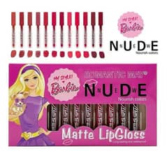 *Matte lip Gloss* *Original 12 pcs