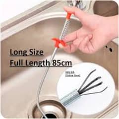 Stainless Steel Spring Pipe Drain Cleaning Tool