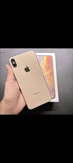 Apple Iphone X''s Max 256 GB PTA Approved Gold WhatsApp (0344 2455364)