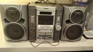 Sony speakers and amplifier