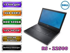 Dell 3542 (i3 4th 4GB Ram 500GB HDD)