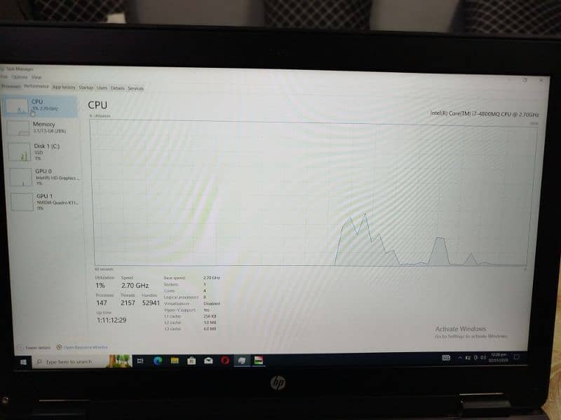 HP Zbook 15 workstation i7 4th generation MQ processor 3