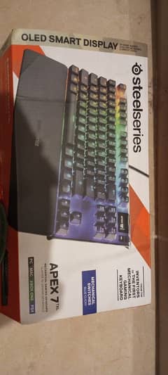 Steel series Apex 7 TKL mechanical keyboard