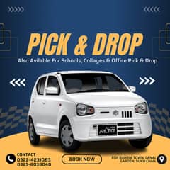Alto car pick & drop services available