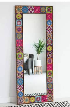 standing Mirror art work wall mirror art work