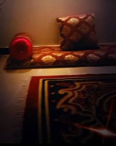 floor bethak  set without center carpet