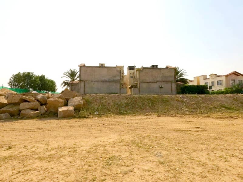 1 Kanal Commercial Plot Main Boulevard For Sale In Bahria Town Lahore, DownTown Raya Facing Eiffel Tower 10