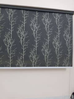 charcoal  gray blinds