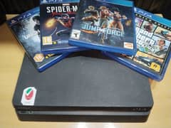 ps4 with 4 games and 2 controllers(could be negotiated)