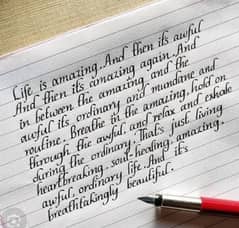 hand writing