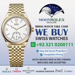 Get Cash / Rolex Cartier Omega Hublot Tudor Chopard Rado Tag Heuer IWC
