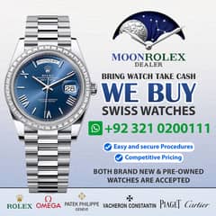 Get Cash / Rolex Cartier Omega Fredrique Constant Concord Blancpain PP