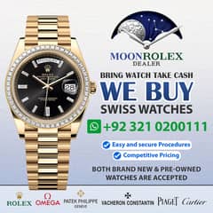 Get Cash / Rolex Cartier Omega Hublot Chopard Patek Philippe Bvlgari