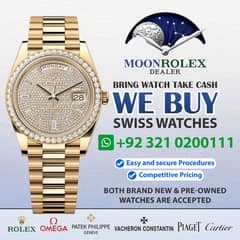 Get Cash / Rolex Cartier Omega Baume & Mercier Chopard Audemars Piguet