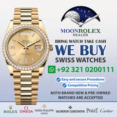 Get Cash / Rolex Cartier Omega Hublot Richard Mille Longines Montblanc