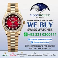 Get Cash / Rolex Cartier Omega Hublot Richard Mille Longines Montblanc