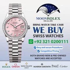 Get Cash / Rolex Cartier Omega Fredrique Constant Concord Blancpain PP