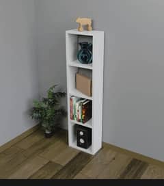 Stylish Standing Shelf – Great for Books, Decor & Storage