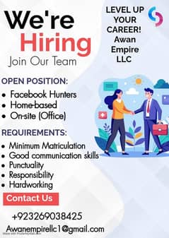 Chat Support Agents Required || Jobs ( For Facebook )