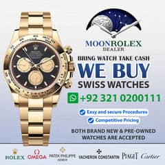Get Cash / Rolex Cartier Omega Hublot Richard Mille Longines Montblanc