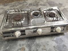 sui gas stove steel body