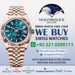 Get Cash- Rolex Cartier Omega Vacheron Constantin Ulysse Nardin Zenith
