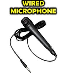 Wired Microphone Color Black