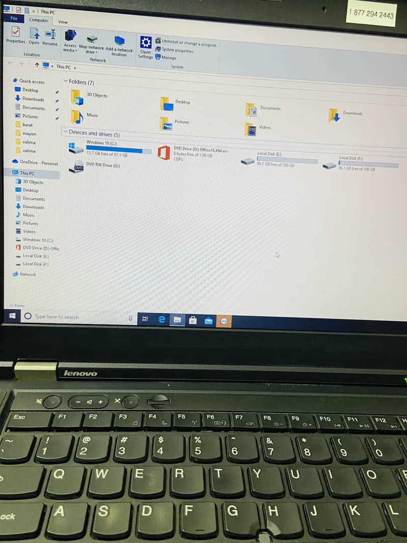 Think pad core i5 6