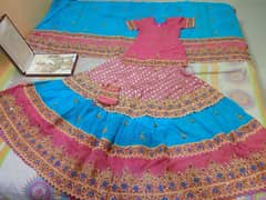 Valima Sharara with jewelry Set