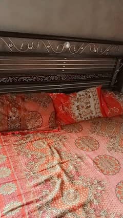 iron bed