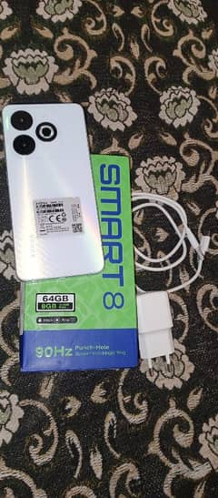 Infinix Smart 8 (4+4/64Gb) 7 Month warranty