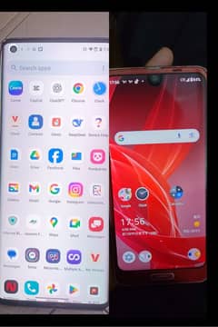 Motorola edge plus Aquos r2