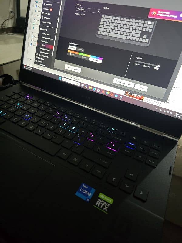 Hp Gaming Laptop Omen X16 i7 Rtx 3070 8gb 16Gb 165hz 2K Legion 11