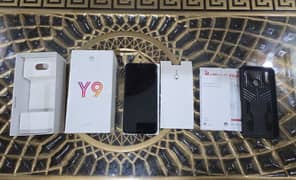 Huawei Y9 2019 4gb 64gb with box Official PTA