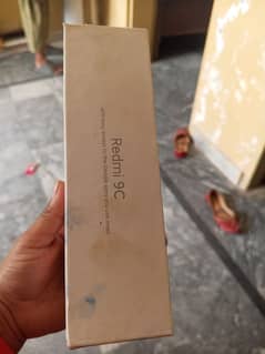 Redmi 9c ram 3 64 with box