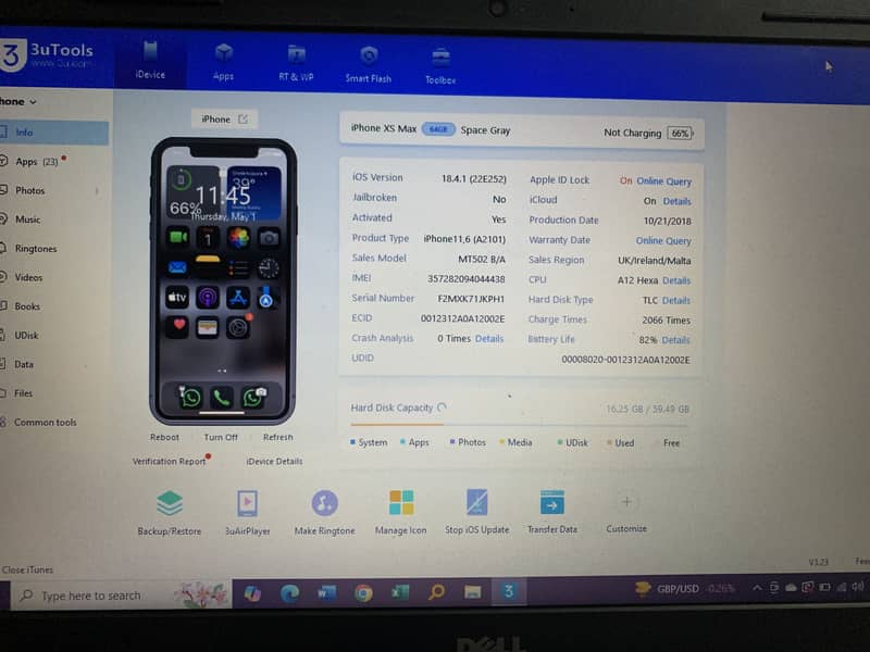 Iphone xs max with original box 8