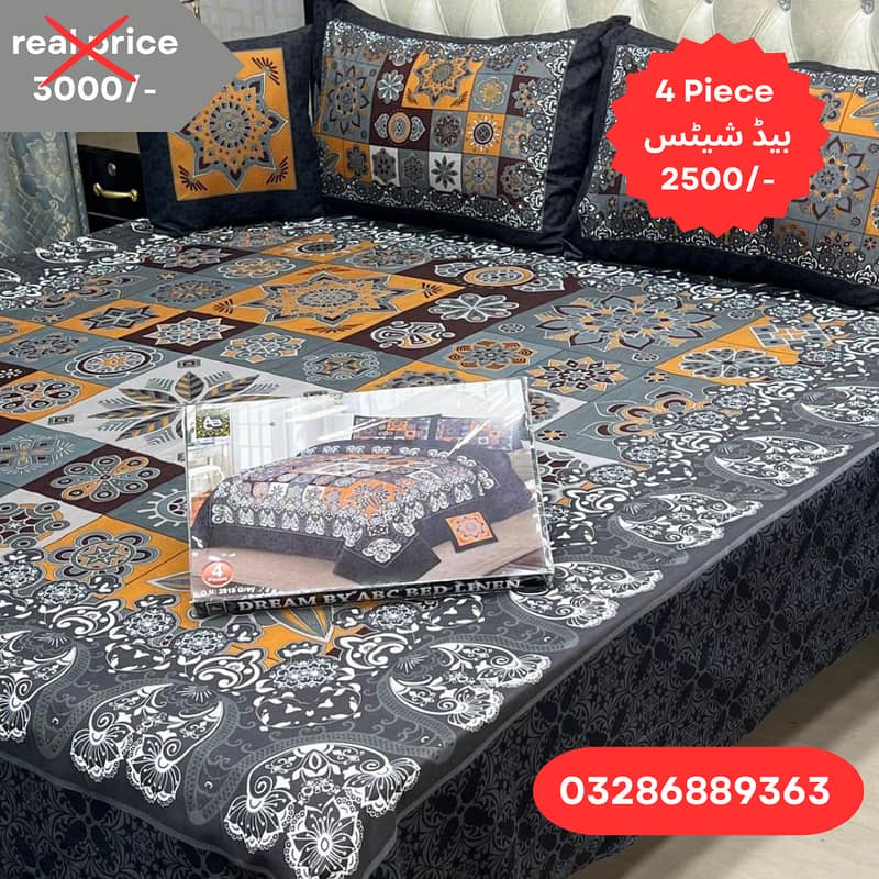 Bed seet |new bed sheet |Doubble bed bedsheet 3