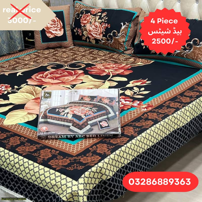 Bed seet |new bed sheet |Doubble bed bedsheet 5