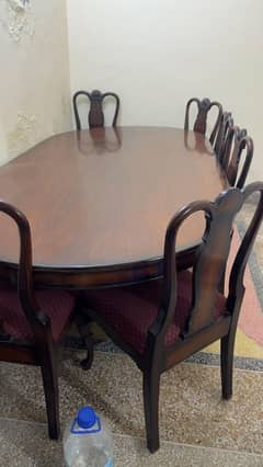 dining table with 8 chairs