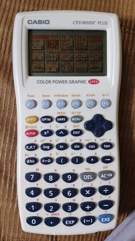 CASIO CFX-9850GC Plus Graphing Calculator 4