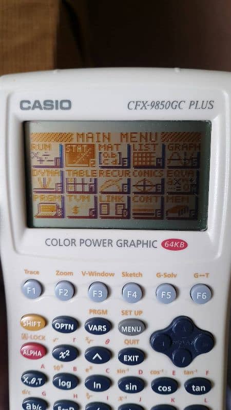 CASIO CFX-9850GC Plus Graphing Calculator 5