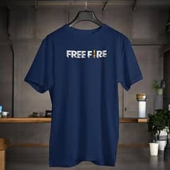 Man's Cotton Jersey Printed Round Neck T-shirt