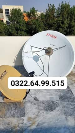 Dish antenna TV HD receiver 03226499515