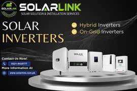 Solar Inverter | Huawei | Solax | Solis | Sungrow | Fronus | Inverex