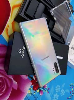Samsung Note 10 plus 12 ram 256 GB complete box for sale (03496431423)