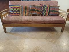 2 Sofa sets -  5  seater each with table set