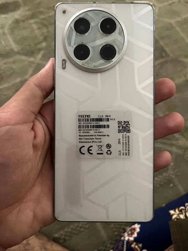 TECNO CAMON 30 FOR SALE ONLY BOX OPEN 10/10 CONDITION. 7