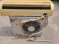 outer unit good condition, inside unit 50/50