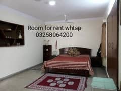 Lahore town ship Furnished House rooms for rent family girls boys copl