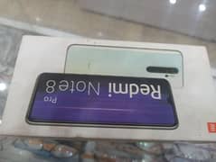 Redmi note 8pro 128 Gb condition 10 by 10 with box all okay